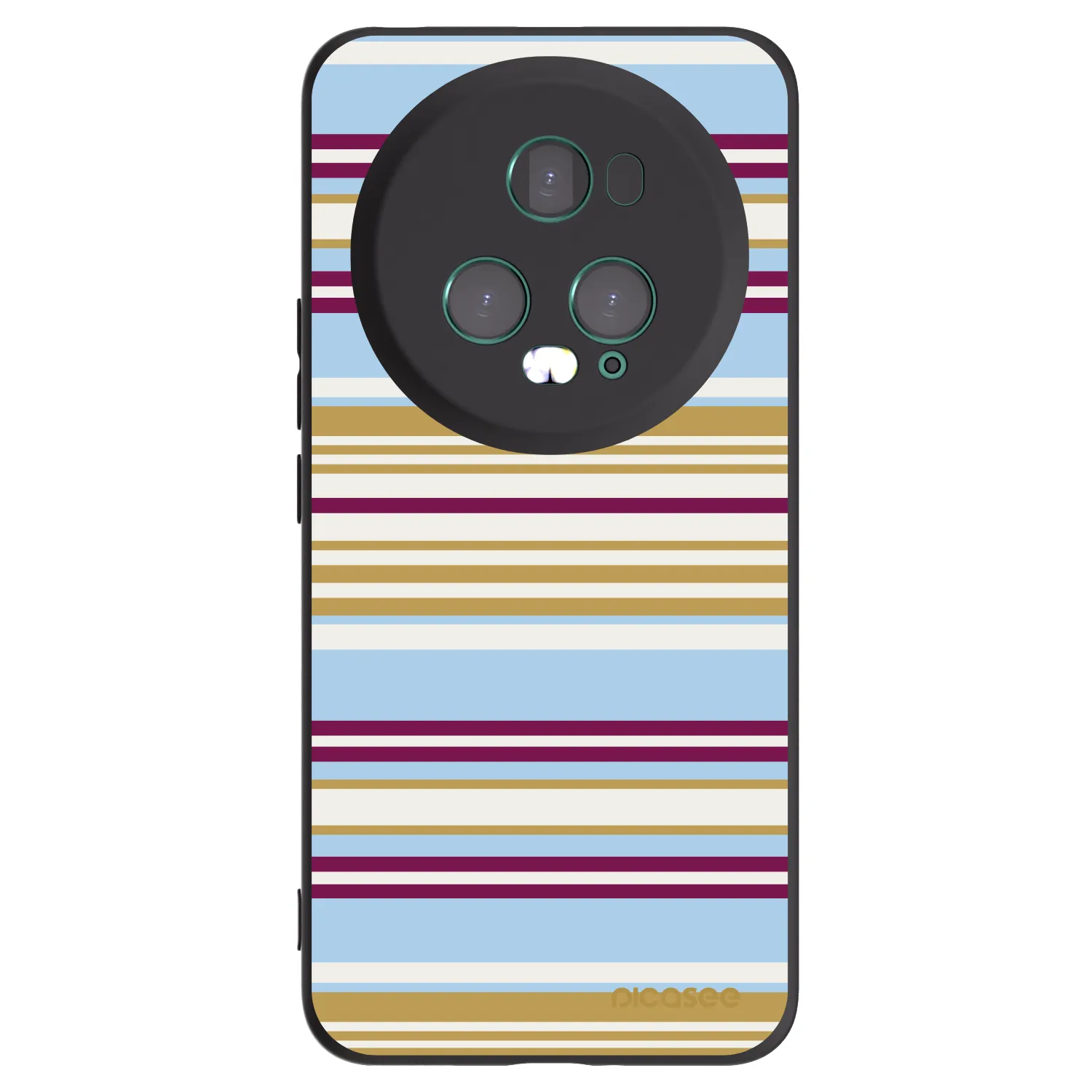 Picasee Μαύρη θήκη σιλικόνης για Honor Magic5 Pro - Souvenir