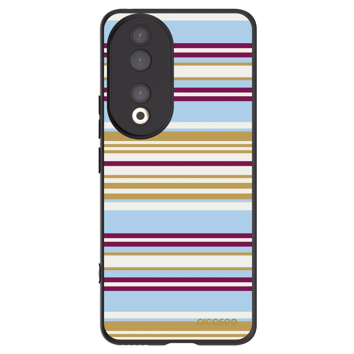 Picasee Μαύρη θήκη σιλικόνης για Honor 90 5G - Souvenir