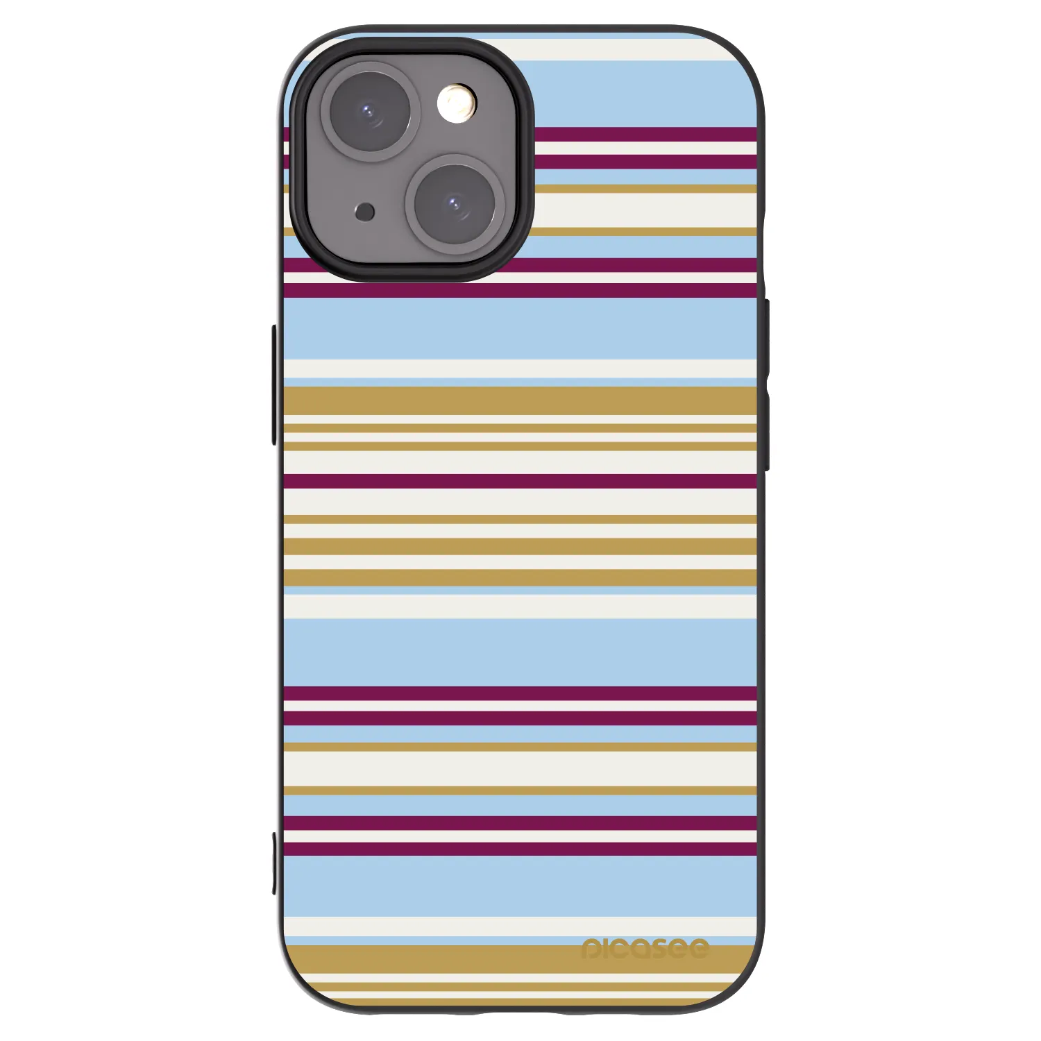 Picasee Μαύρη θήκη σιλικόνης για Apple iPhone 15 - Souvenir