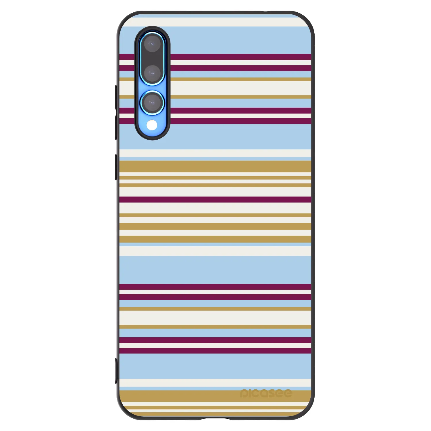 Picasee Μαύρη θήκη σιλικόνης για Huawei P20 Pro - Souvenir