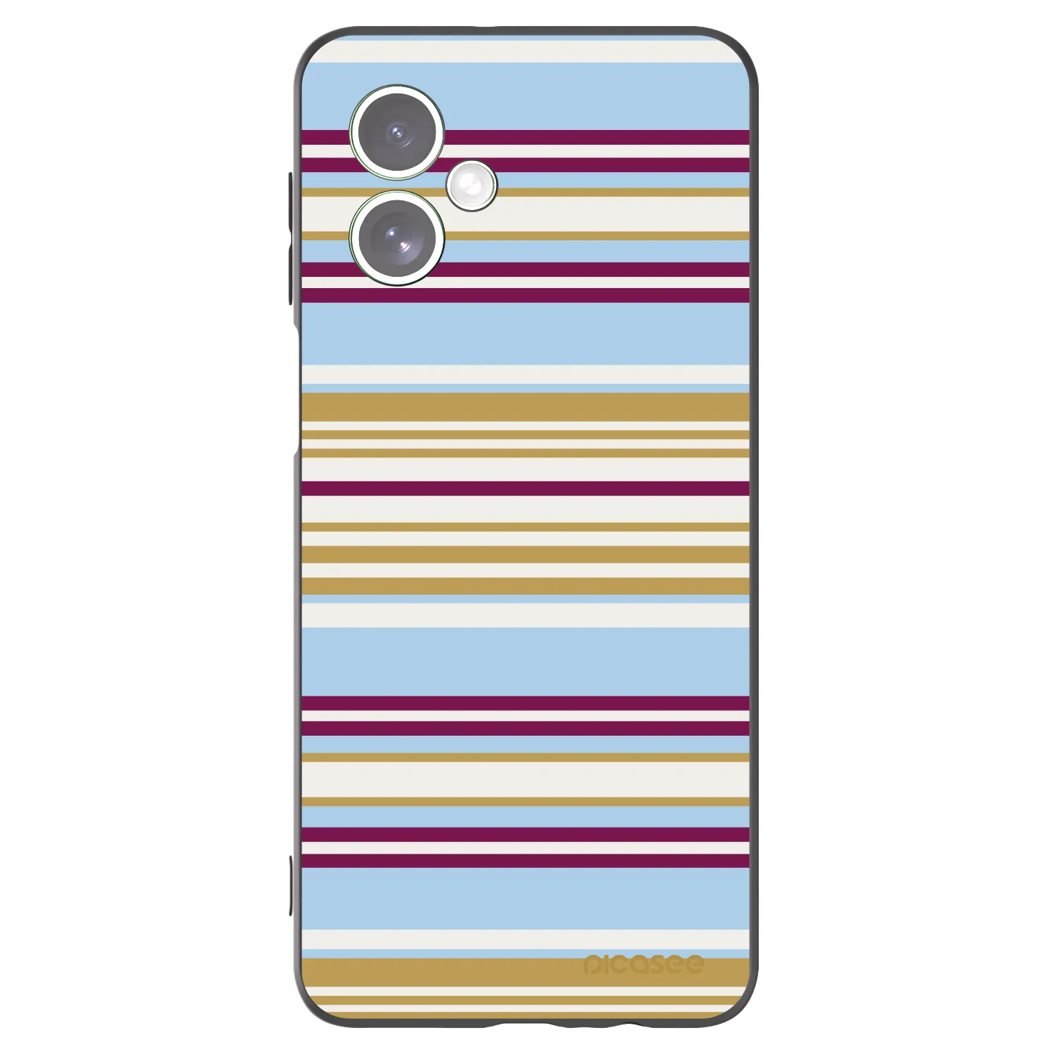 Picasee Μαύρη θήκη σιλικόνης για Motorola Moto G54 5G - Souvenir