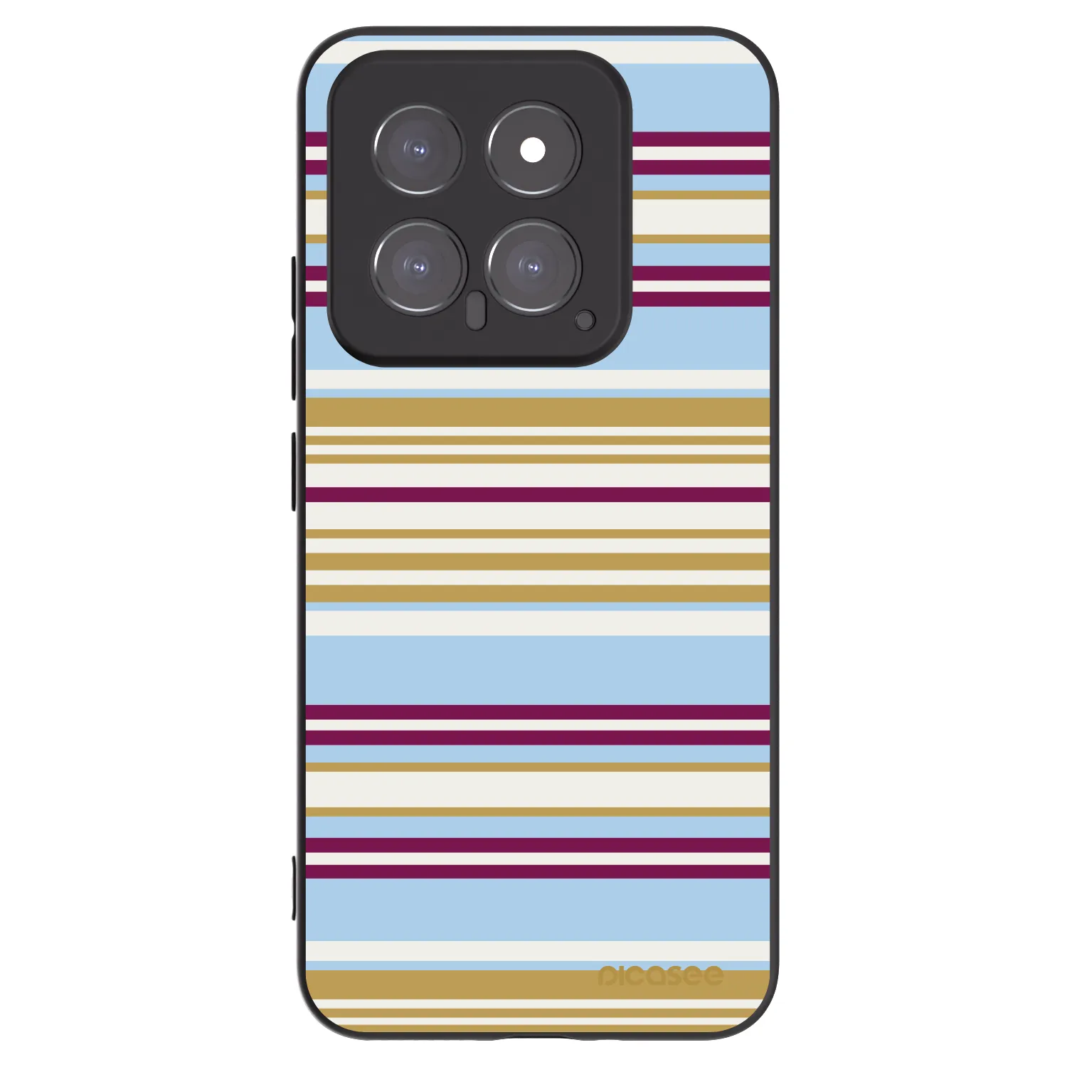 Picasee Μαύρη θήκη σιλικόνης για Xiaomi 14 - Souvenir