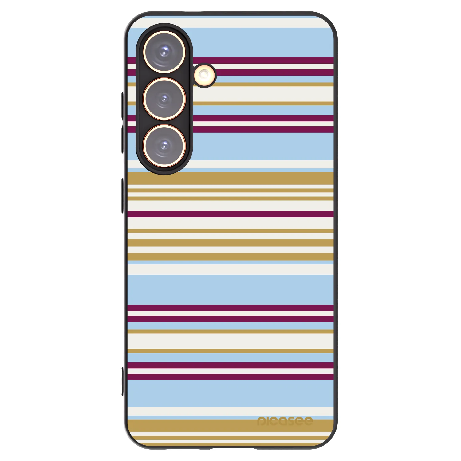 Picasee Μαύρη θήκη σιλικόνης για Samsung Galaxy S24 S921B 5G - Souvenir