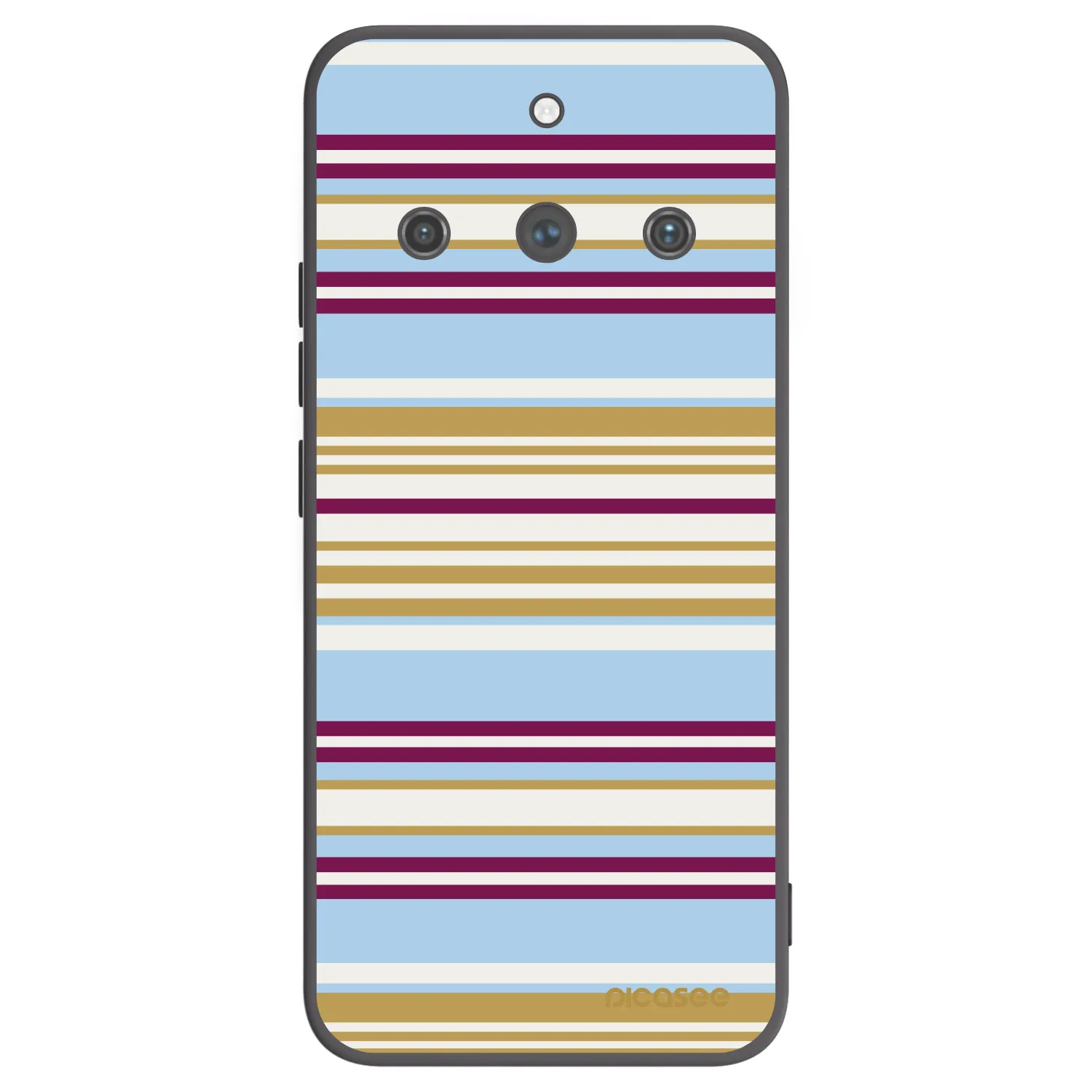 Picasee Μαύρη θήκη σιλικόνης για Realme 11 Pro+ - Souvenir
