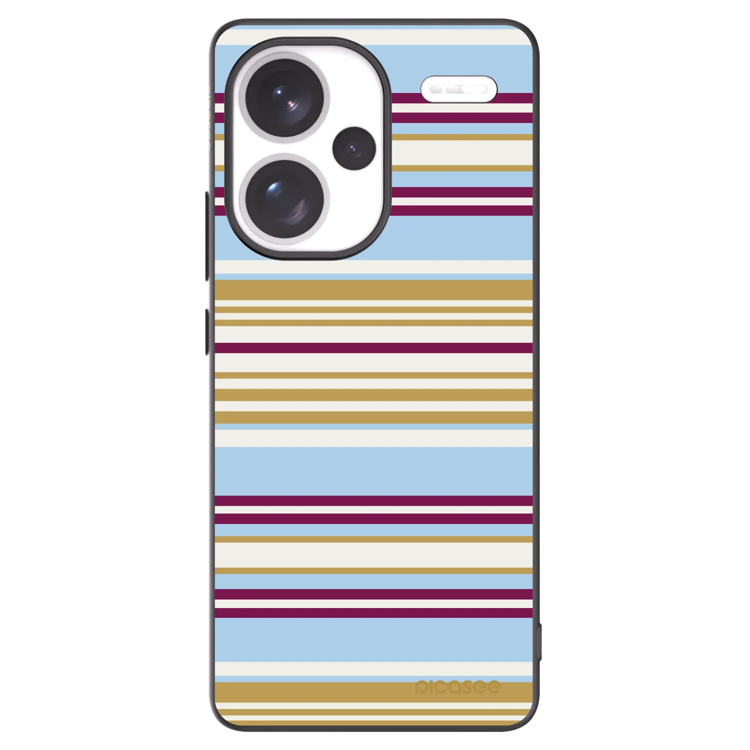 Picasee Μαύρη θήκη σιλικόνης για Xiaomi Redmi Note 13 Pro+ 5G - Souvenir