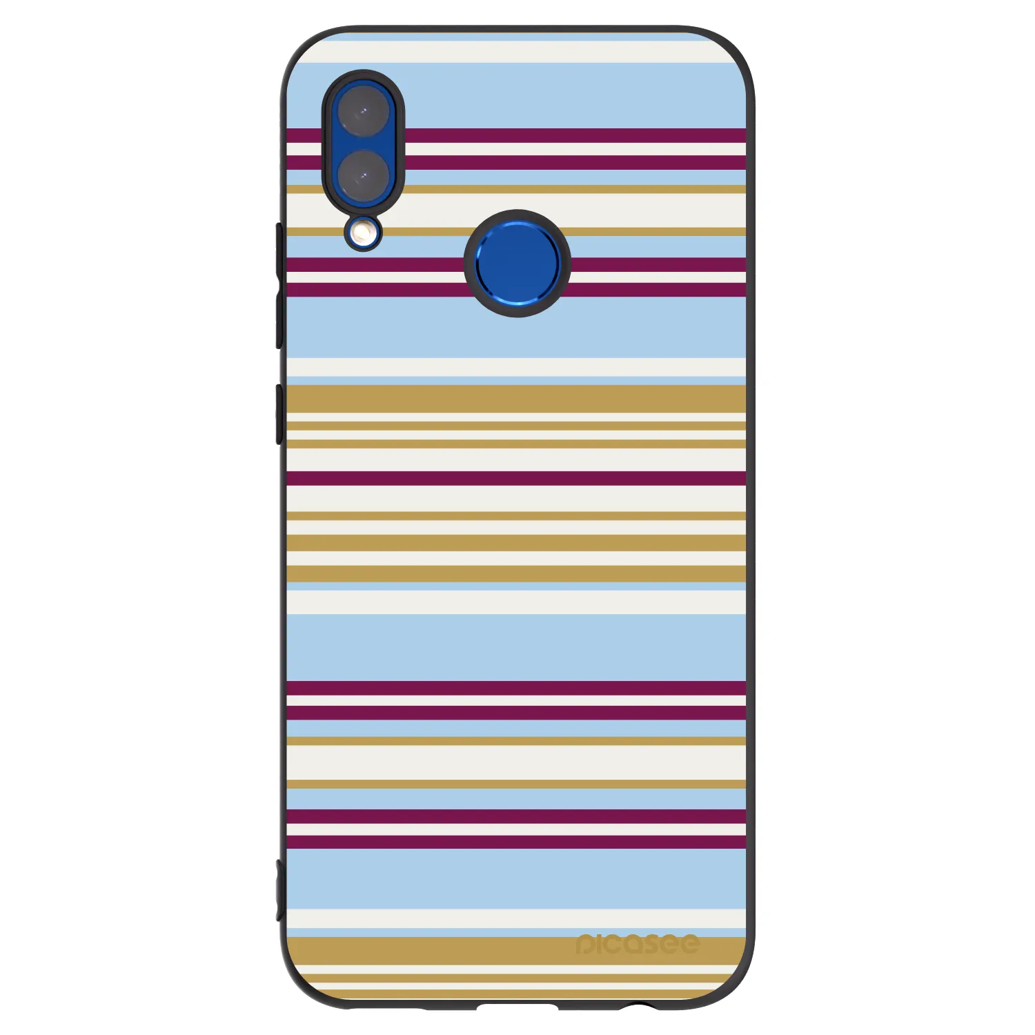 Picasee Μαύρη θήκη σιλικόνης για Huawei P Smart 2019 - Souvenir