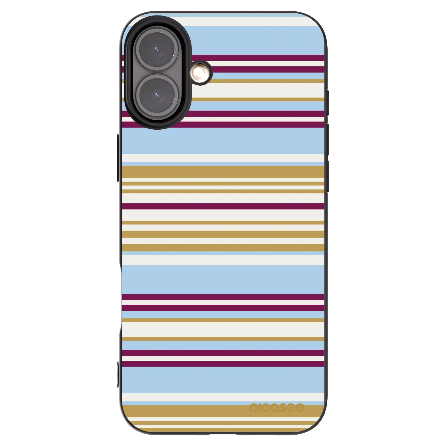 Picasee Μαύρη θήκη σιλικόνης για Apple iPhone 16 Plus - Souvenir