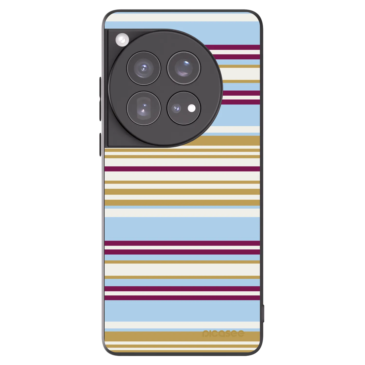 Picasee Μαύρη θήκη σιλικόνης για OnePlus 12 5G - Souvenir
