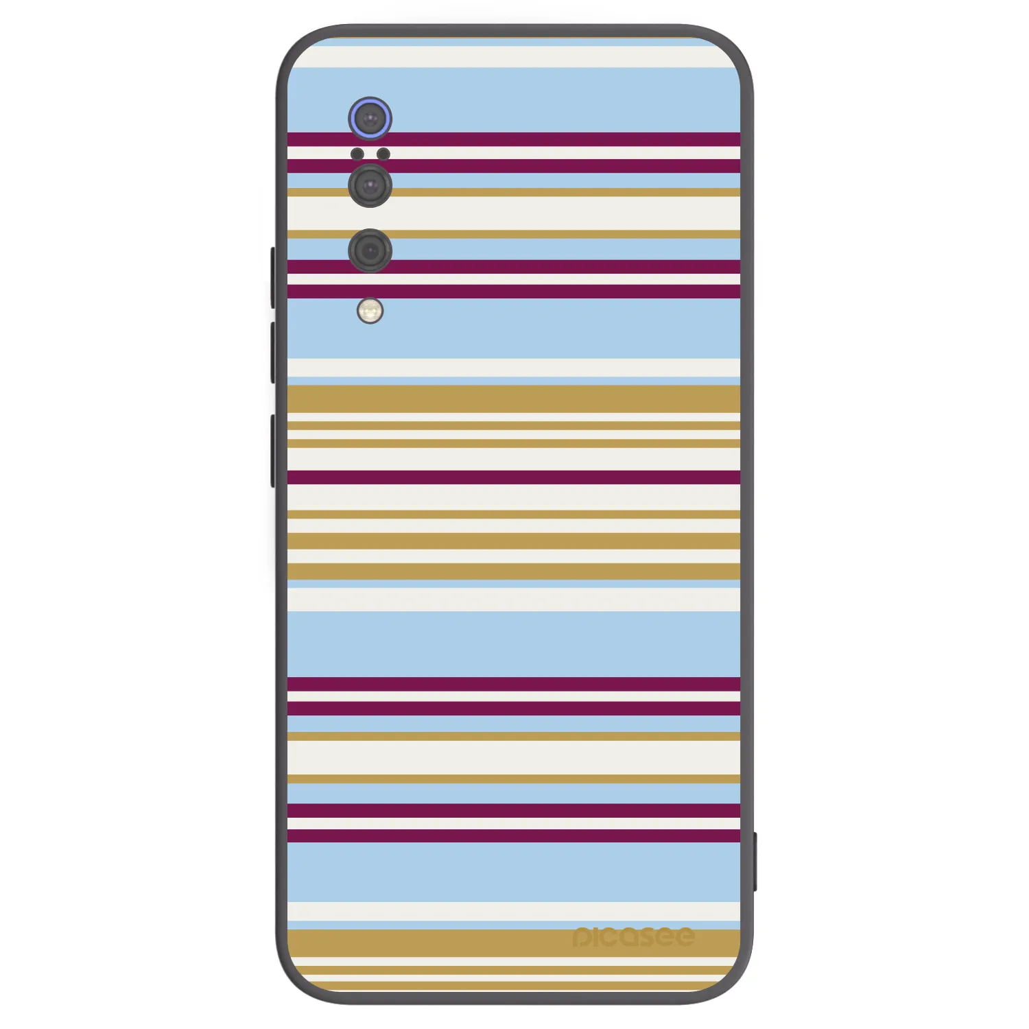 Picasee Μαύρη θήκη σιλικόνης για Xiaomi Mi 9 - Souvenir