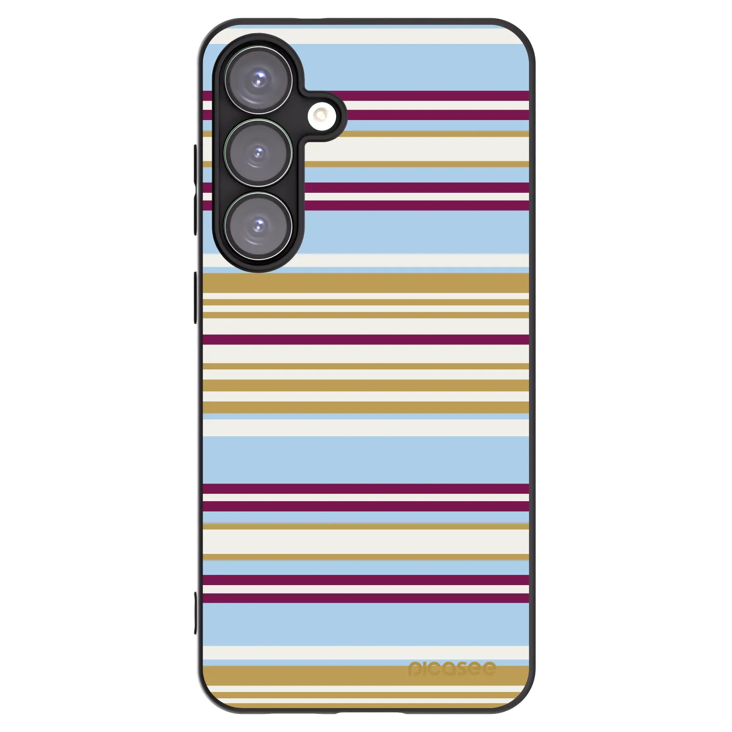 Picasee Μαύρη θήκη σιλικόνης για Samsung Galaxy S25+ 5G - Souvenir