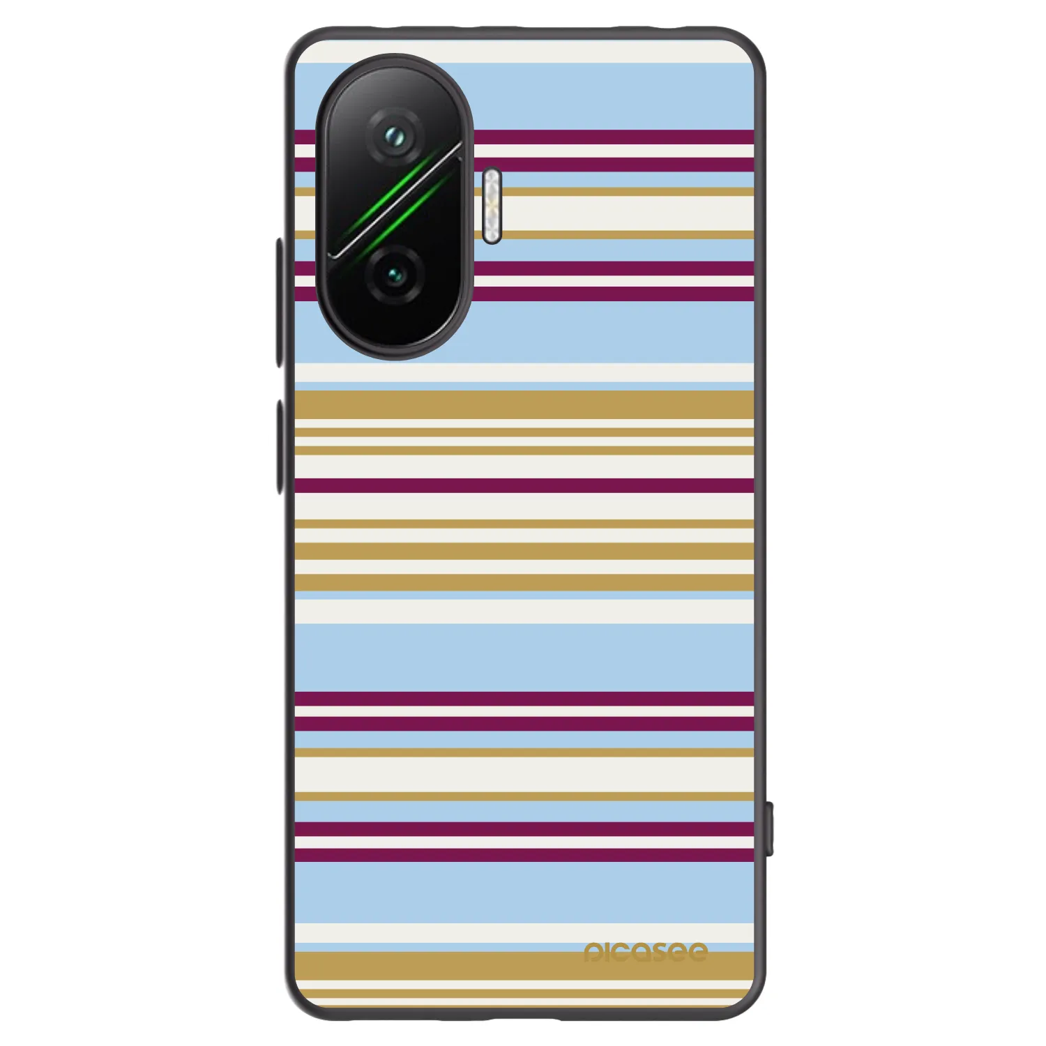 Picasee Μαύρη θήκη σιλικόνης για Xiaomi Poco F7 Pro 5G - Souvenir