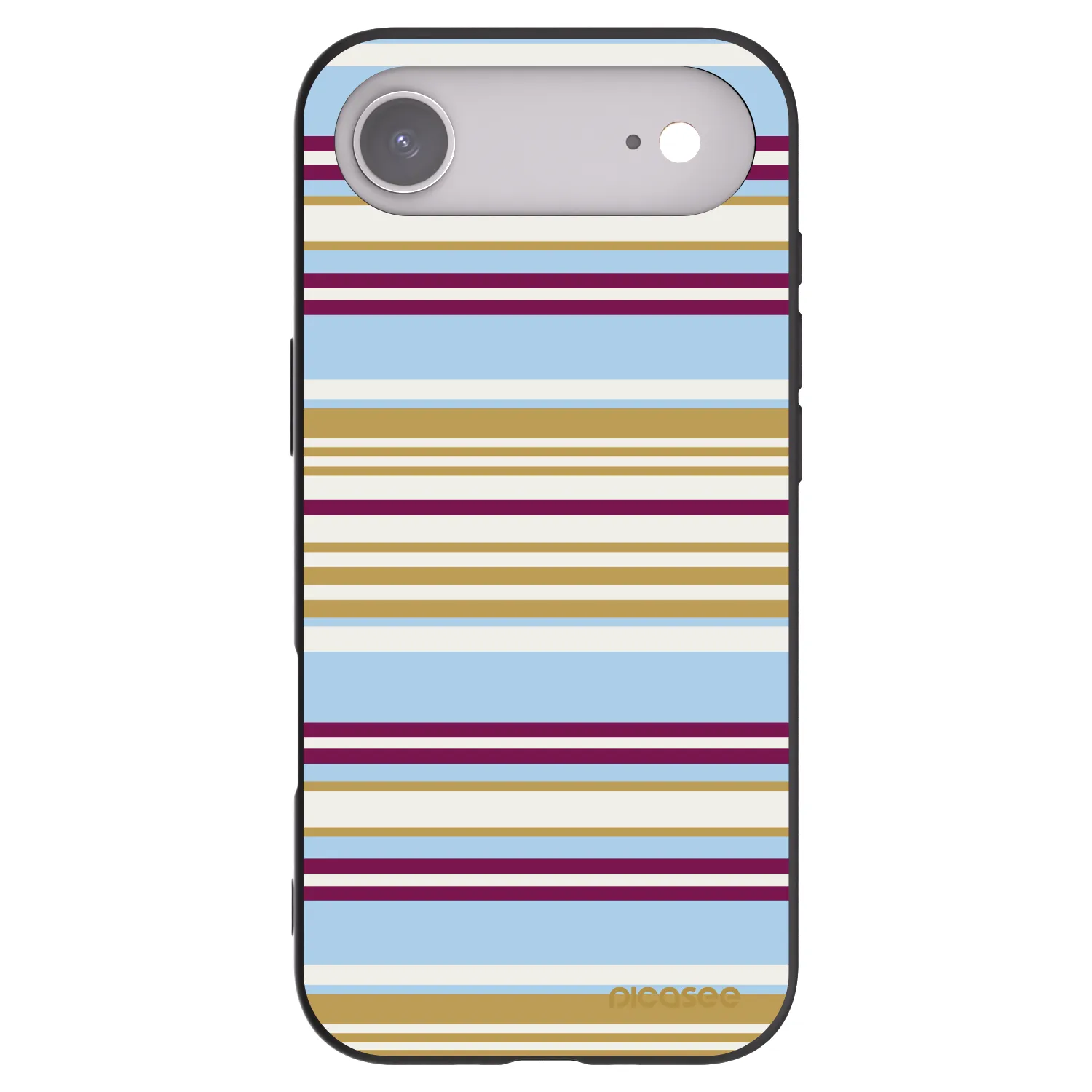 Picasee Μαύρη θήκη σιλικόνης για Apple iPhone Air - Souvenir