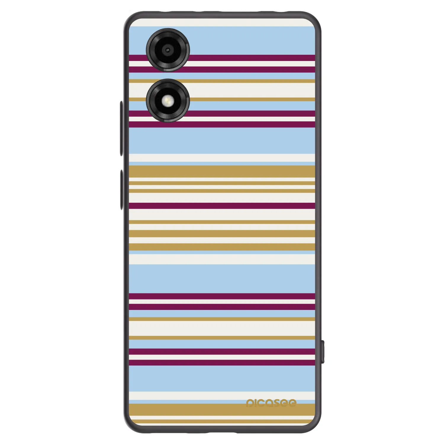 Picasee Μαύρη θήκη σιλικόνης για Motorola Moto E14 - Souvenir