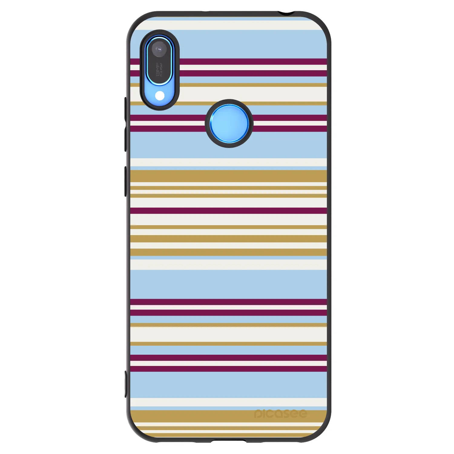 Picasee Μαύρη θήκη σιλικόνης για Huawei Y6 2019 - Souvenir