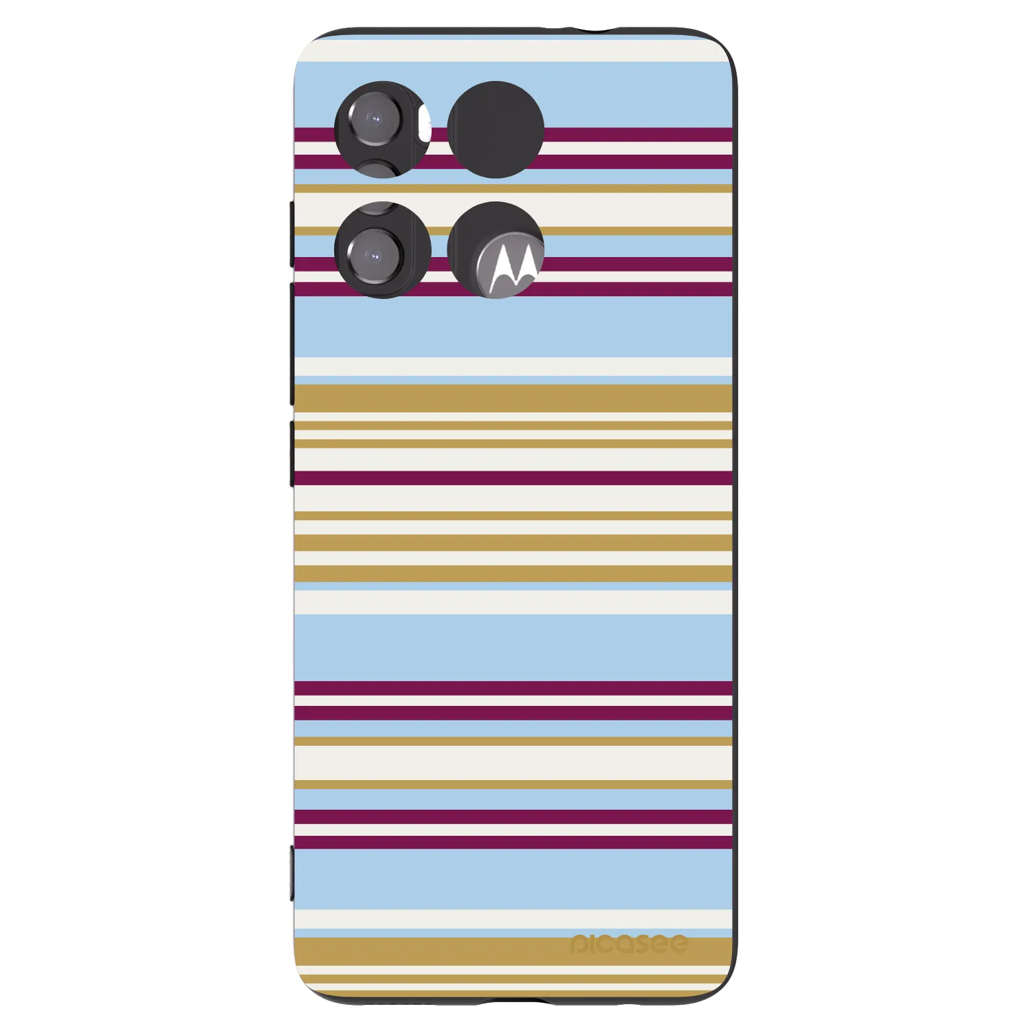 Picasee Μαύρη θήκη σιλικόνης για Motorola Edge 60 5G - Souvenir