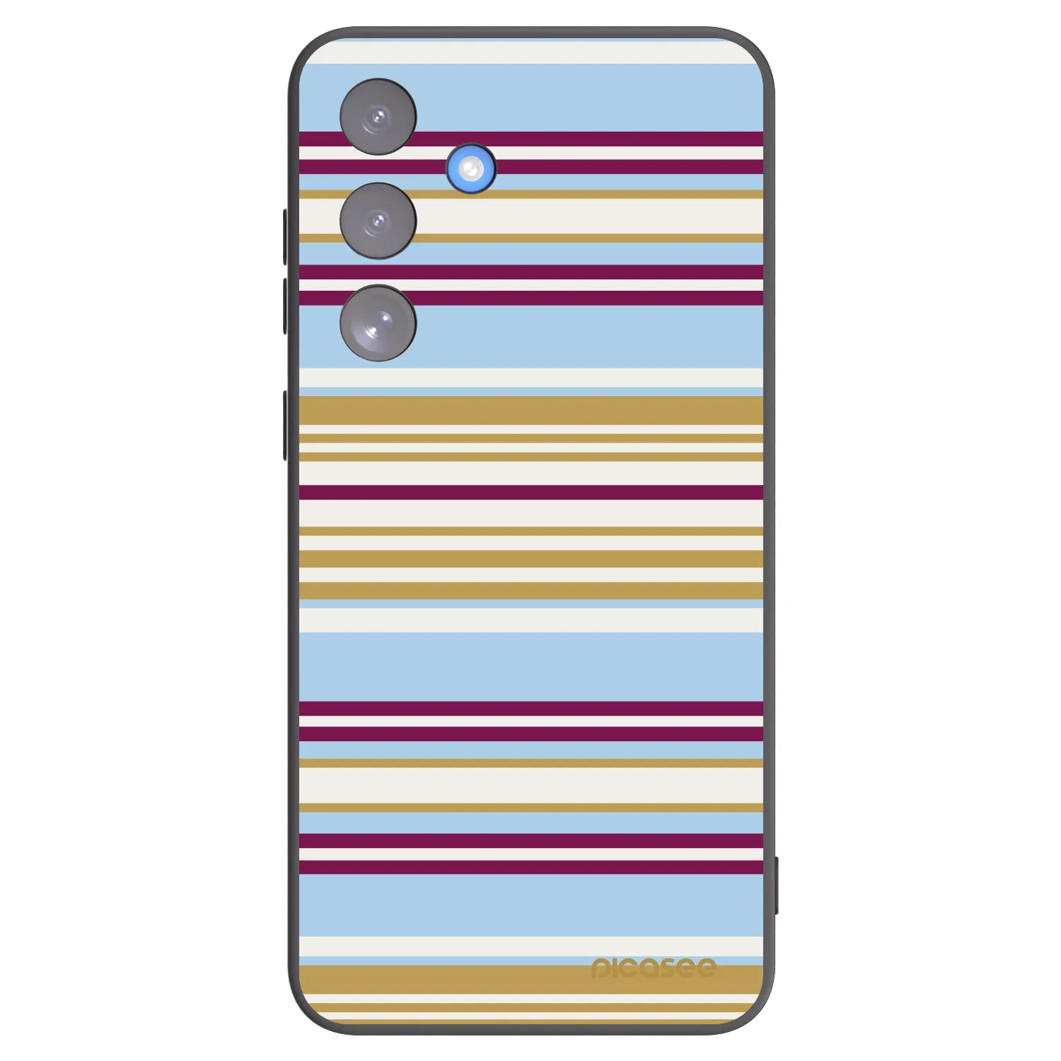 Picasee Μαύρη θήκη σιλικόνης για Samsung Galaxy S25 FE 5G - Souvenir