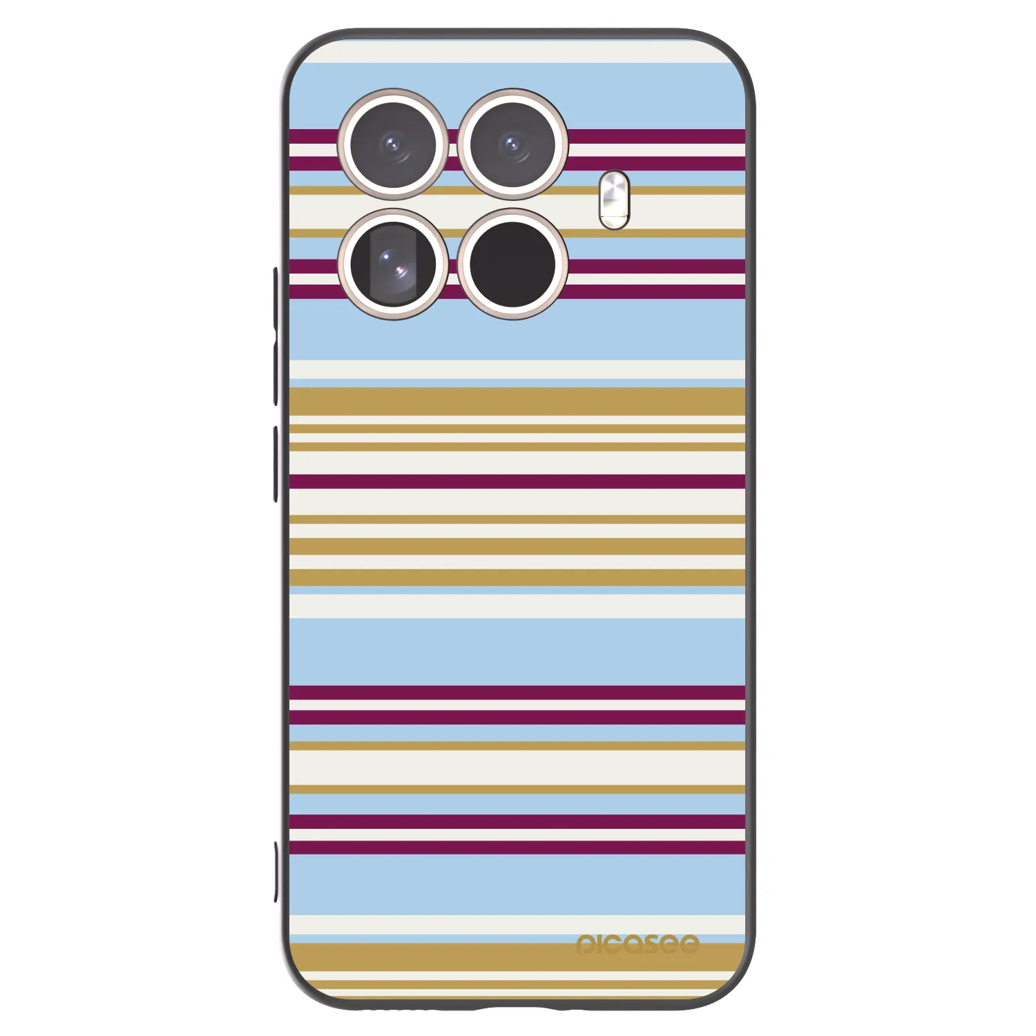 Picasee Μαύρη θήκη σιλικόνης για Xiaomi 15T Pro - Souvenir