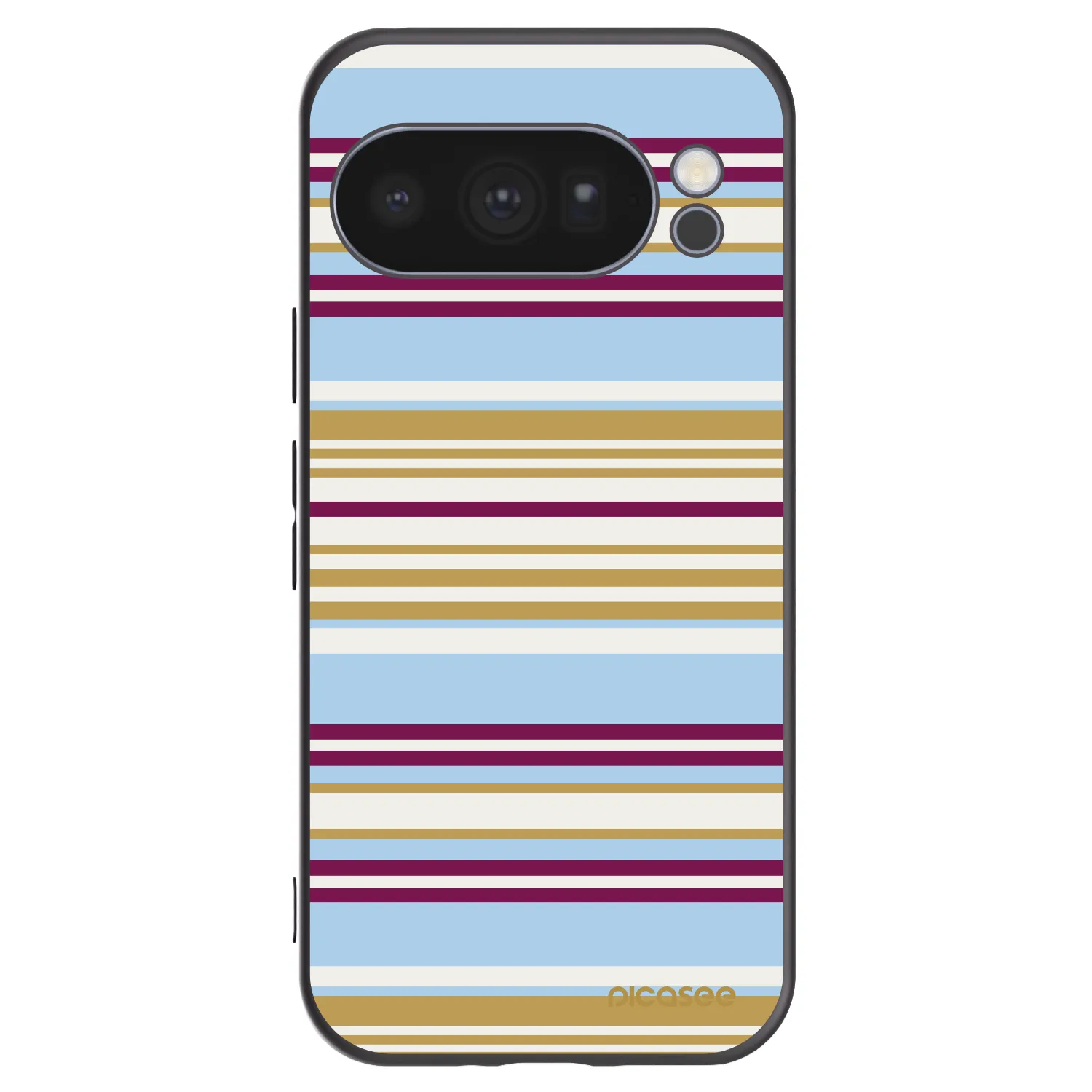 Picasee Μαύρη θήκη σιλικόνης για Google Pixel 10 Pro - Souvenir