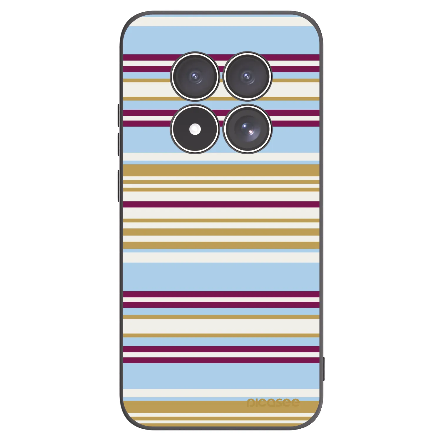 Picasee Μαύρη θήκη σιλικόνης για Xiaomi Redmi Note 15 Pro 5G - Souvenir