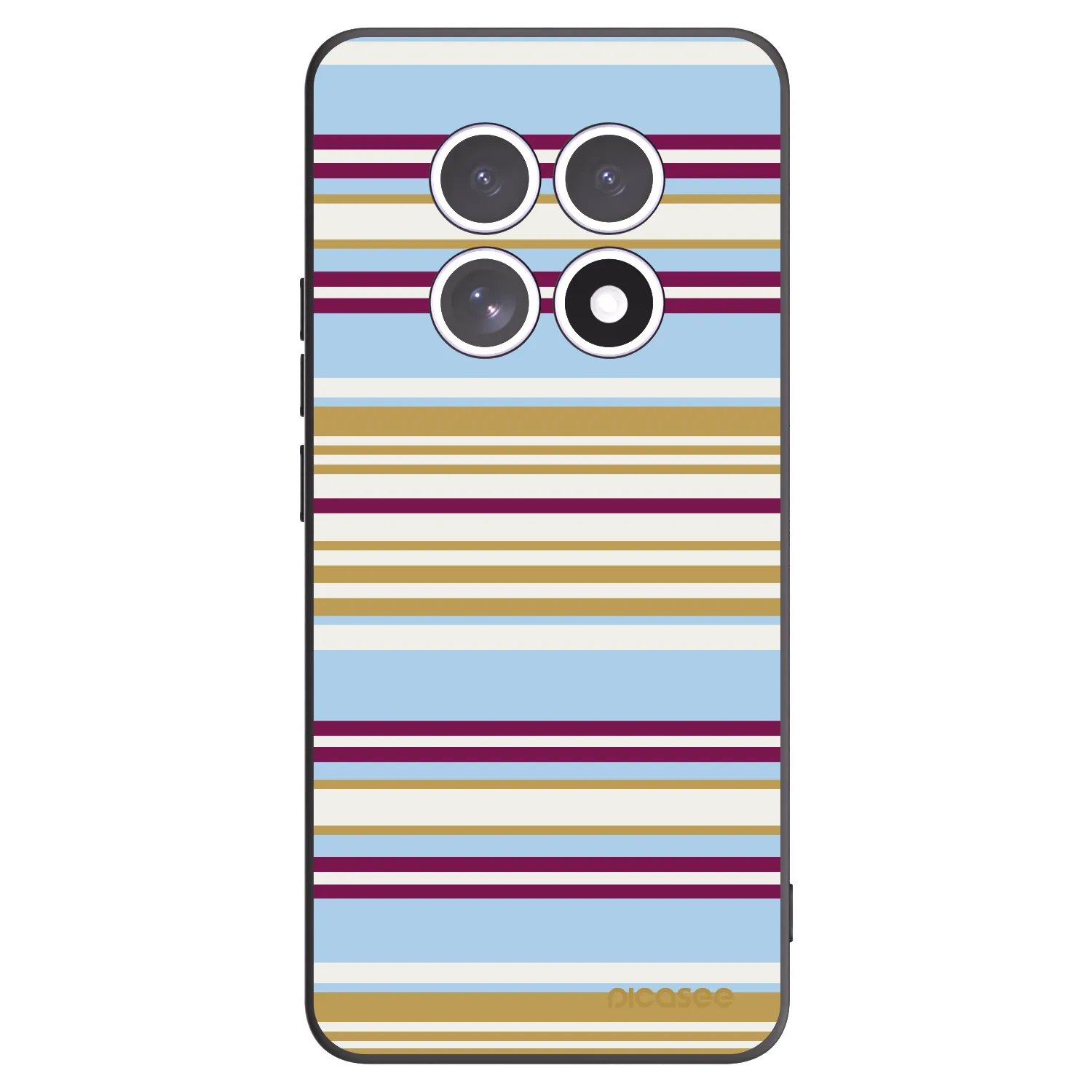 Picasee Μαύρη θήκη σιλικόνης για Xiaomi Redmi Note 15 5G - Souvenir