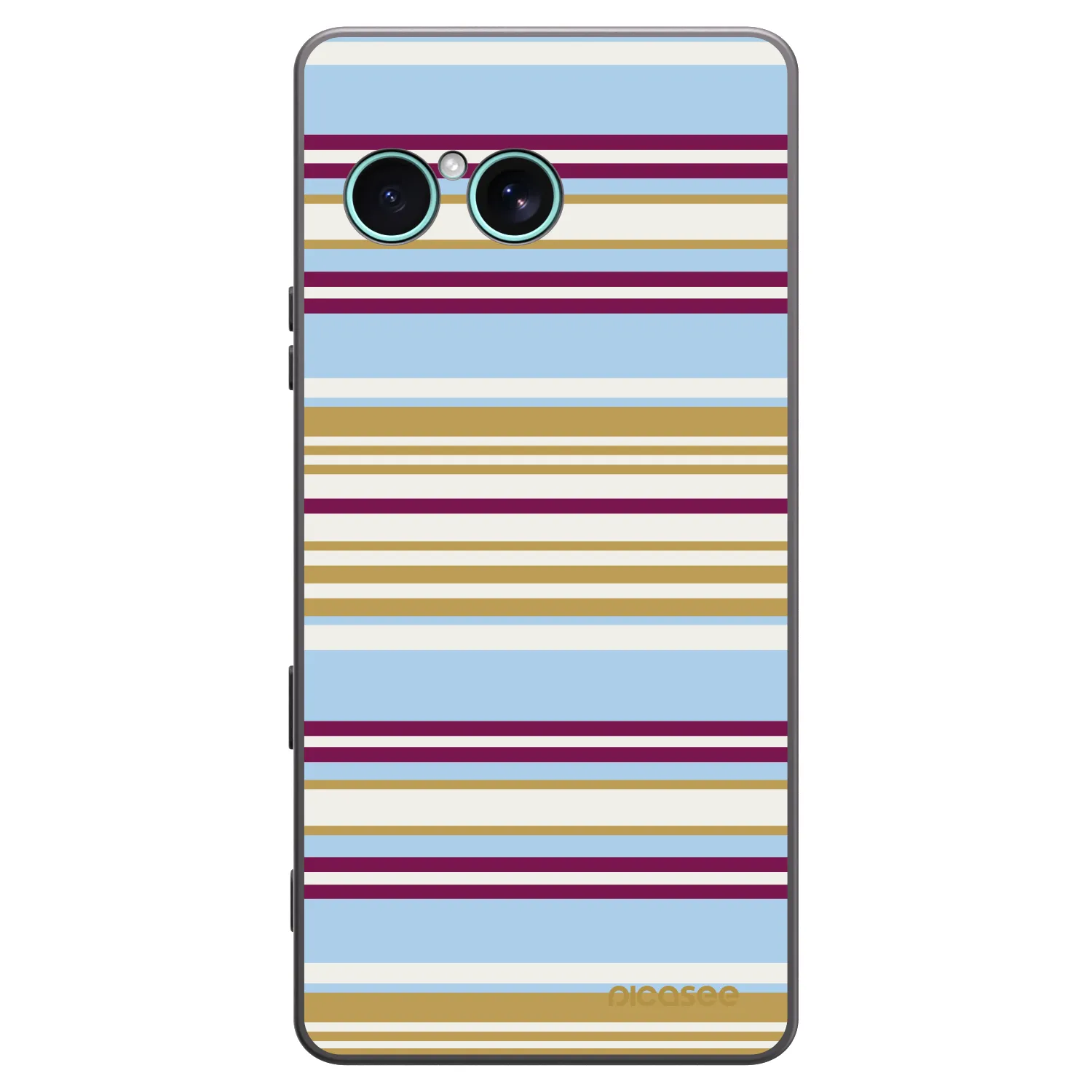Picasee Μαύρη θήκη σιλικόνης για Sony Xperia 10 VII - Souvenir
