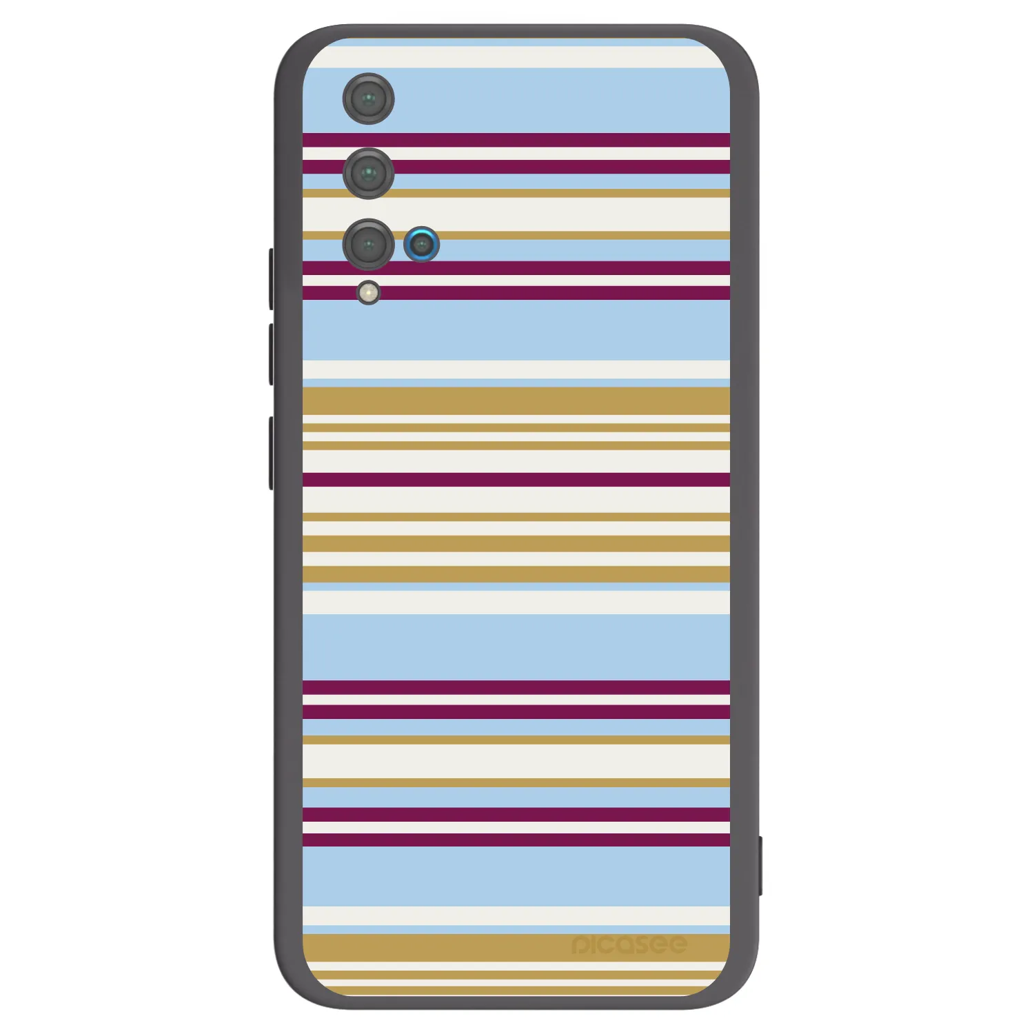 Picasee Μαύρη θήκη σιλικόνης για Huawei Nova 5T - Souvenir