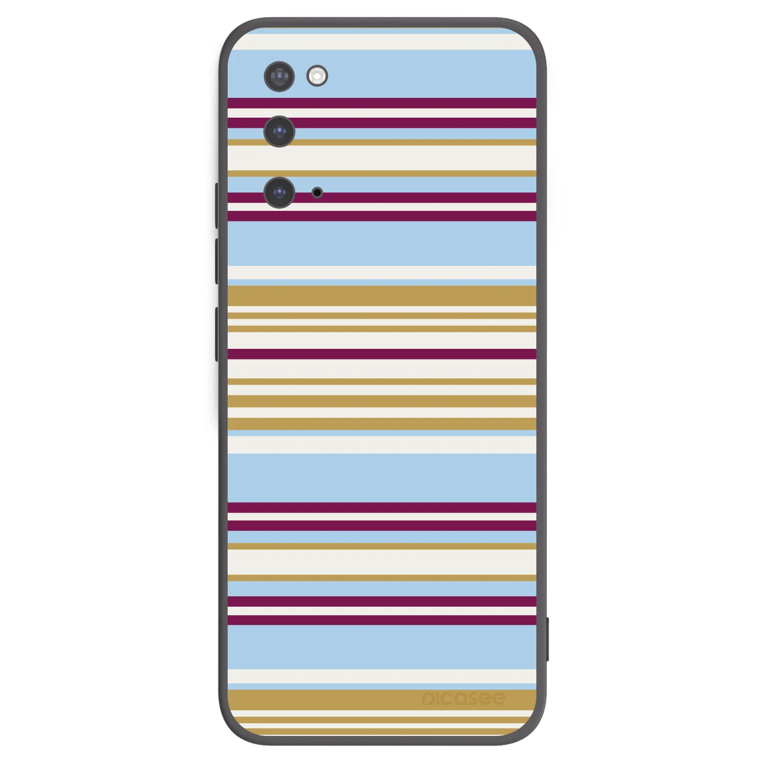 Picasee Μαύρη θήκη σιλικόνης για Samsung Galaxy S20 G980F - Souvenir