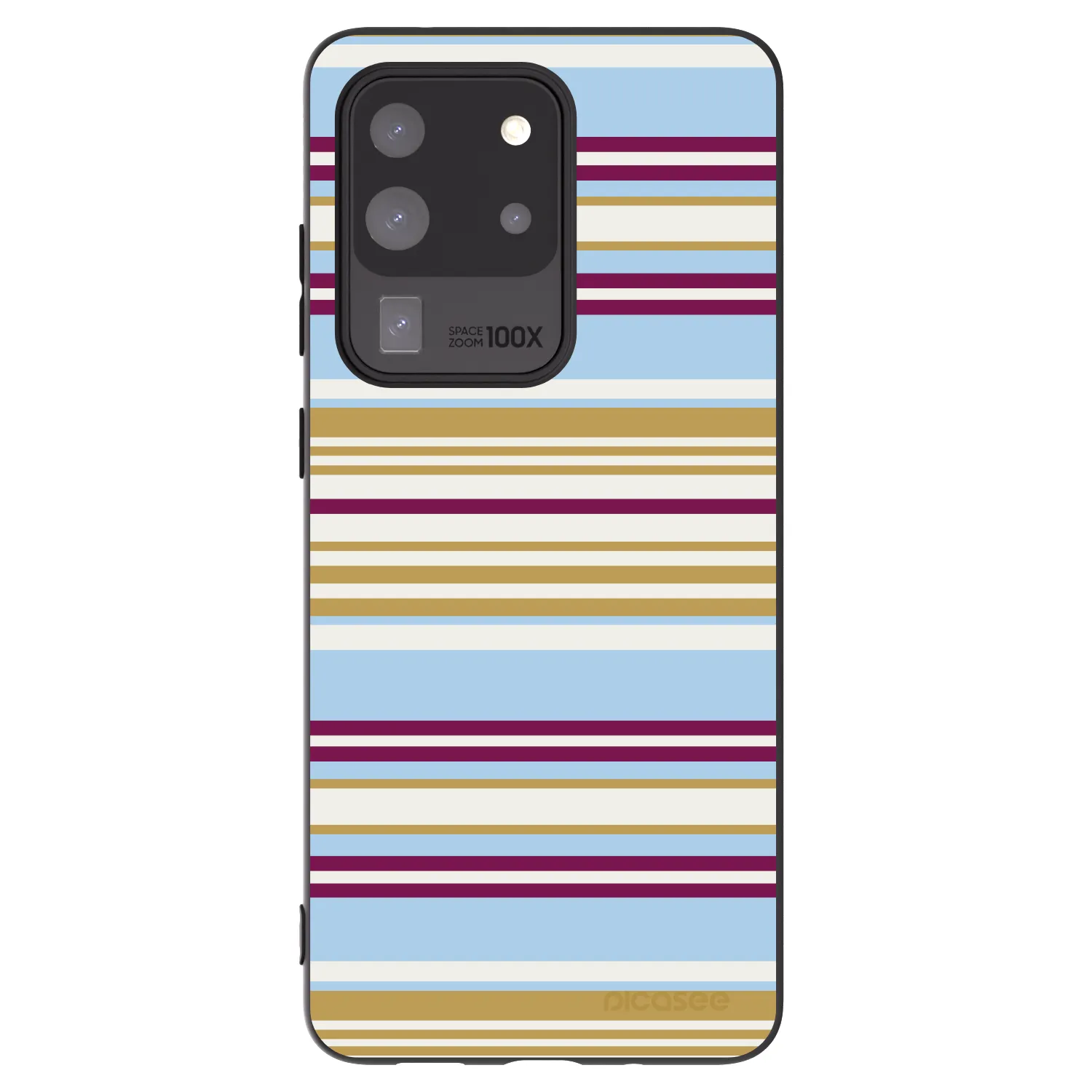 Picasee Μαύρη θήκη σιλικόνης για Samsung Galaxy S20 Ultra 5G G988F - Souvenir
