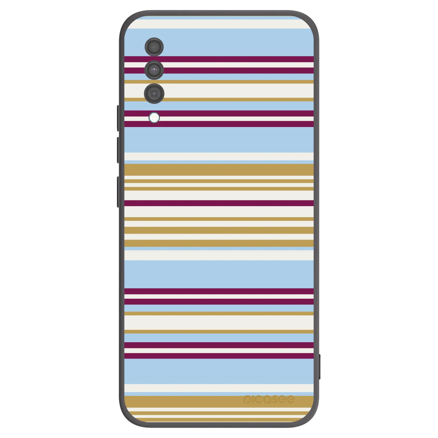 Picasee Μαύρη θήκη σιλικόνης για Samsung Galaxy A30s A307F - Souvenir
