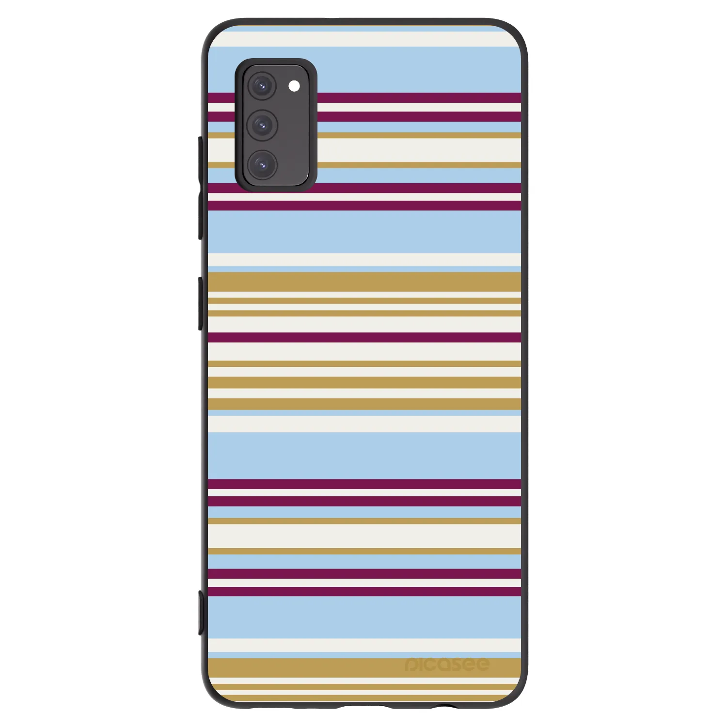 Picasee Μαύρη θήκη σιλικόνης για Samsung Galaxy A41 A415F - Souvenir