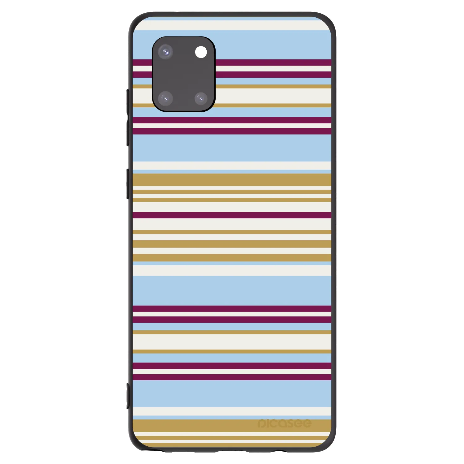Picasee Μαύρη θήκη σιλικόνης για Samsung Galaxy Note 10 Lite N770F - Souvenir