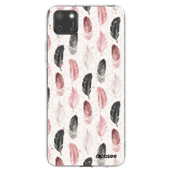 Picasee διαφανής θήκη σιλικόνης Huawei Y5P - Feather 2