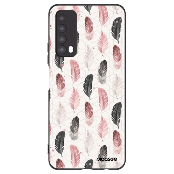 Picasee Μαύρη θήκη σιλικόνης για Huawei P Smart 2021 - Feather 2