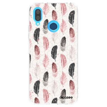 Picasee διαφανής θήκη σιλικόνης Huawei P20 Lite - Feather 2