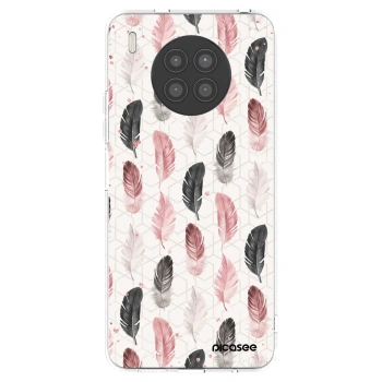 Picasee διαφανής θήκη σιλικόνης Huawei Nova 8i - Feather 2