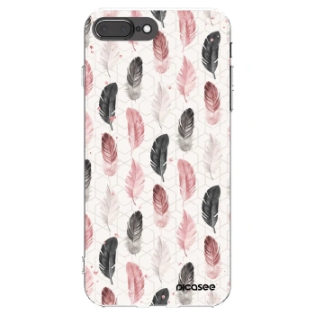 Picasee διαφανής θήκη σιλικόνης Apple iPhone 7 Plus - Feather 2