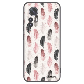 Picasee Μαύρη θήκη σιλικόνης για Xiaomi 12 Pro - Feather 2