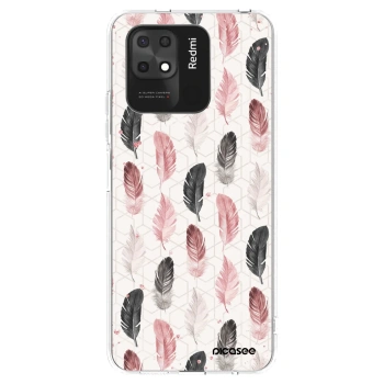 Picasee διαφανής θήκη σιλικόνης Xiaomi Redmi 10C - Feather 2
