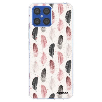 Picasee διαφανής θήκη σιλικόνης Honor X8 4G - Feather 2