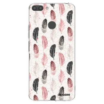 Picasee διαφανής θήκη σιλικόνης Huawei P Smart - Feather 2