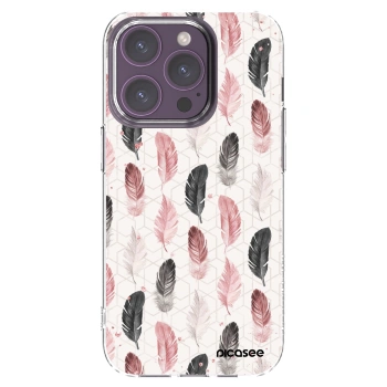 Picasee διαφανής θήκη σιλικόνης Apple iPhone 14 Pro - Feather 2