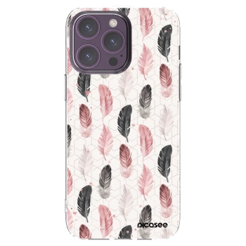Picasee διαφανής θήκη σιλικόνης Apple iPhone 14 Pro Max - Feather 2