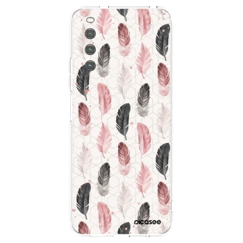 Picasee διαφανής θήκη σιλικόνης Sony Xperia 10 IV 5G - Feather 2