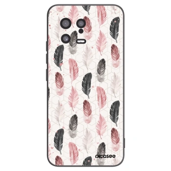 Picasee Μαύρη θήκη σιλικόνης για Xiaomi 13 - Feather 2