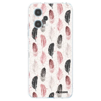 Picasee διαφανής θήκη σιλικόνης Xiaomi Redmi Note 12 5G - Feather 2