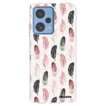 Picasee διαφανής θήκη σιλικόνης Xiaomi Redmi Note 12 Pro 5G - Feather 2