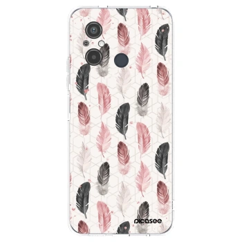 Picasee διαφανής θήκη σιλικόνης Xiaomi Redmi 12C - Feather 2