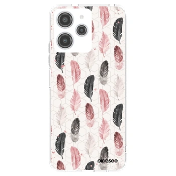 Picasee διαφανής θήκη σιλικόνης Xiaomi Redmi 12 4G - Feather 2