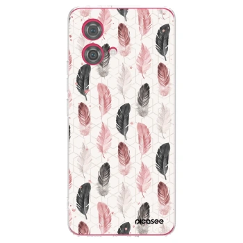 Picasee διαφανής θήκη σιλικόνης Motorola Moto G84 5G - Feather 2