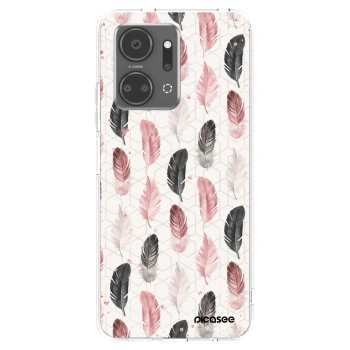 Picasee διαφανής θήκη σιλικόνης Honor X7a - Feather 2